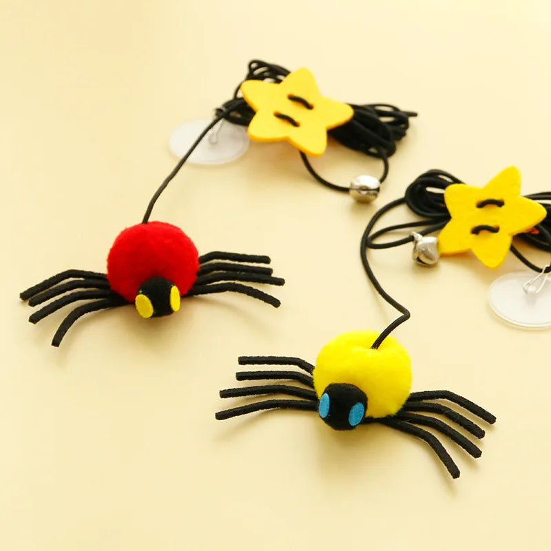 Brinquedo Pêndulo de Aranha para Gatos