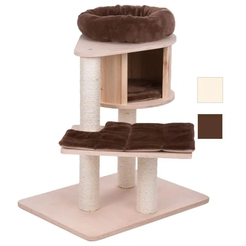 Casinha para Gatos com Cama e Rede